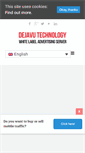 Mobile Screenshot of dejavutech.com