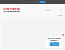 Tablet Screenshot of dejavutech.com